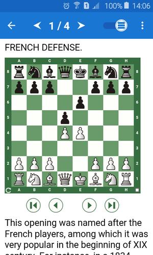 Chess Tactics: French Defense Captura de tela 0