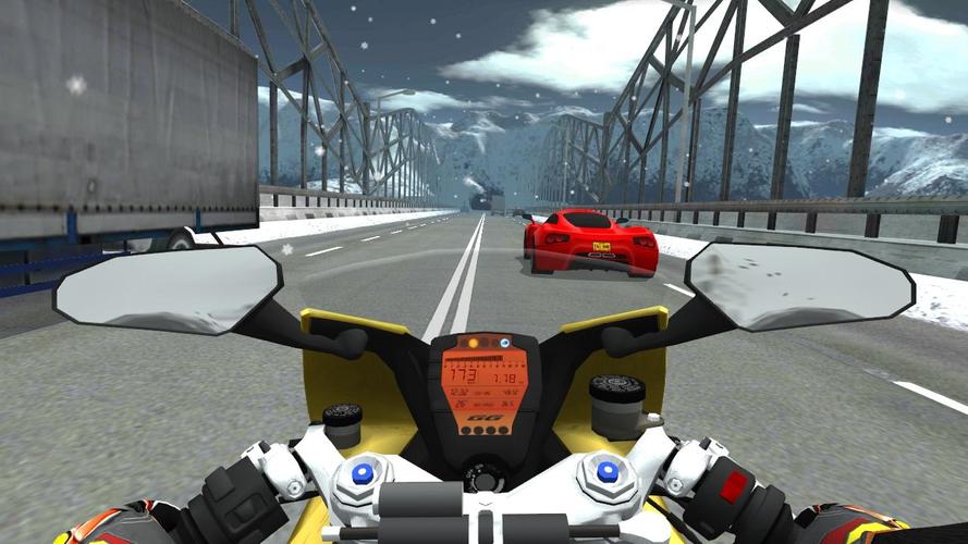 Moto Racing 3D Captura de tela 3