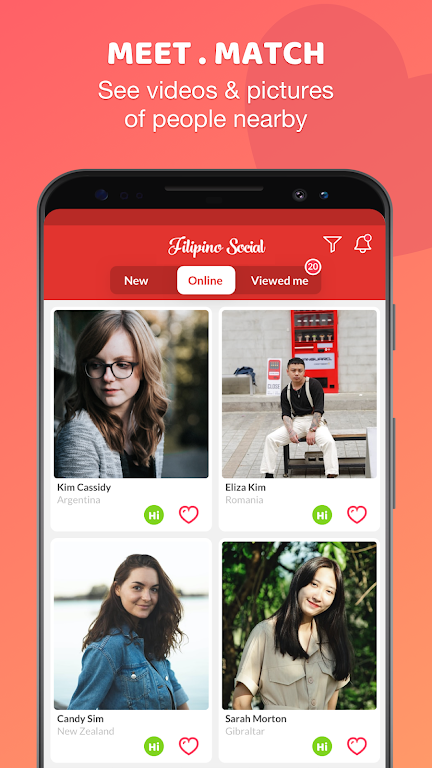 Filipino Social: Dating & Chat Captura de tela 0