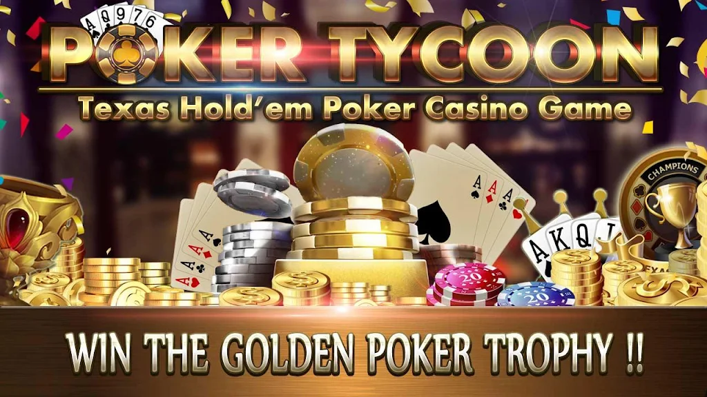 Poker Tycoon - Texas Hold’em Poker Casino Game應用截圖第0張
