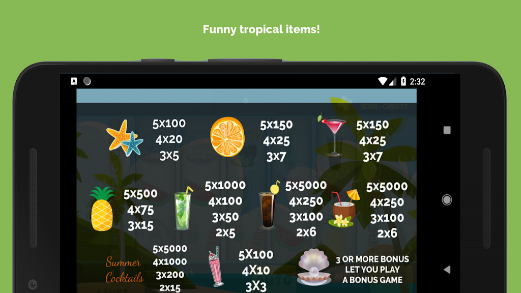 Lucky Vegas - Summer Cocktail Slot Jackpot Machine ภาพหน้าจอ 2