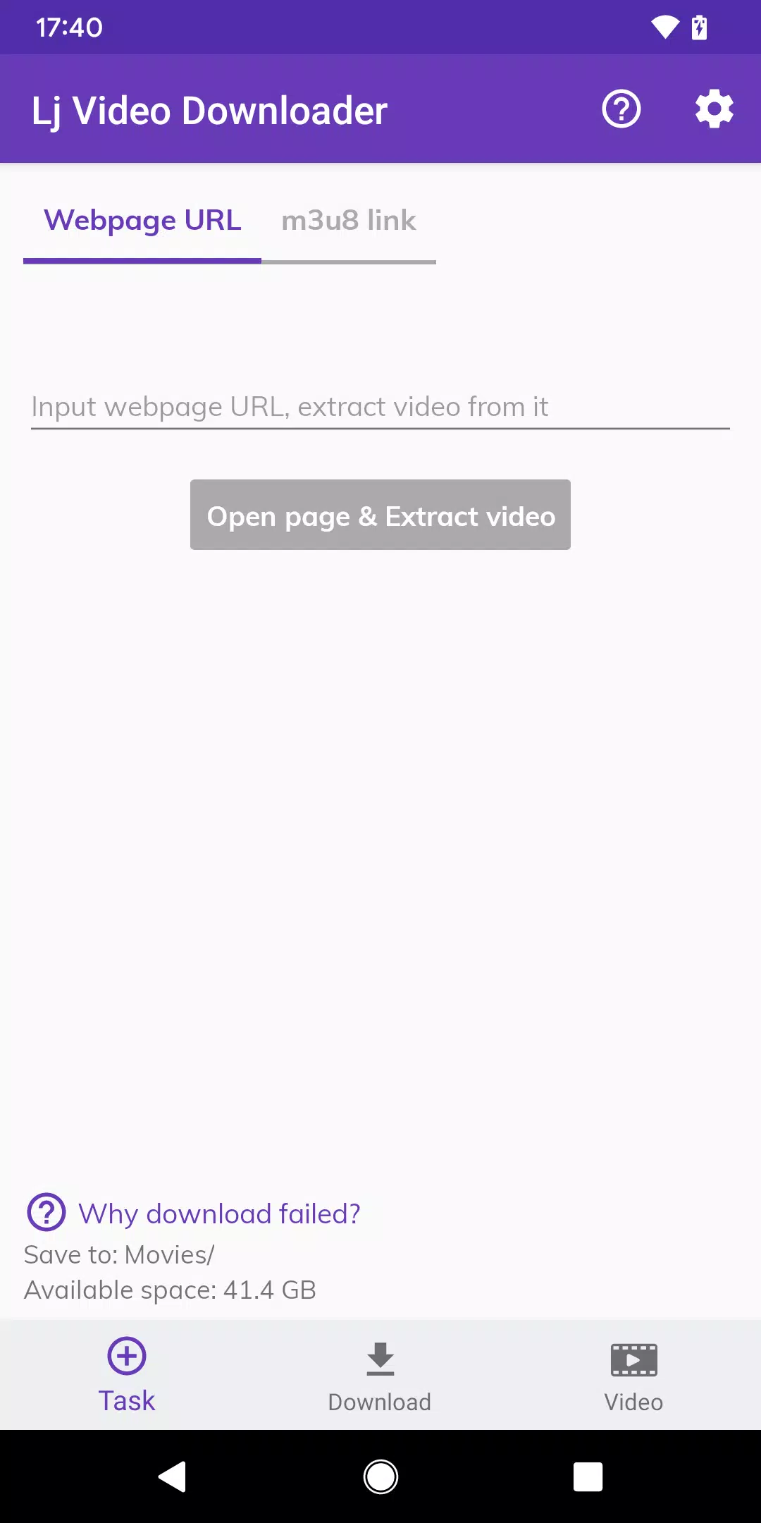 Lj Video Downloader (m3u8,mp4) স্ক্রিনশট 0