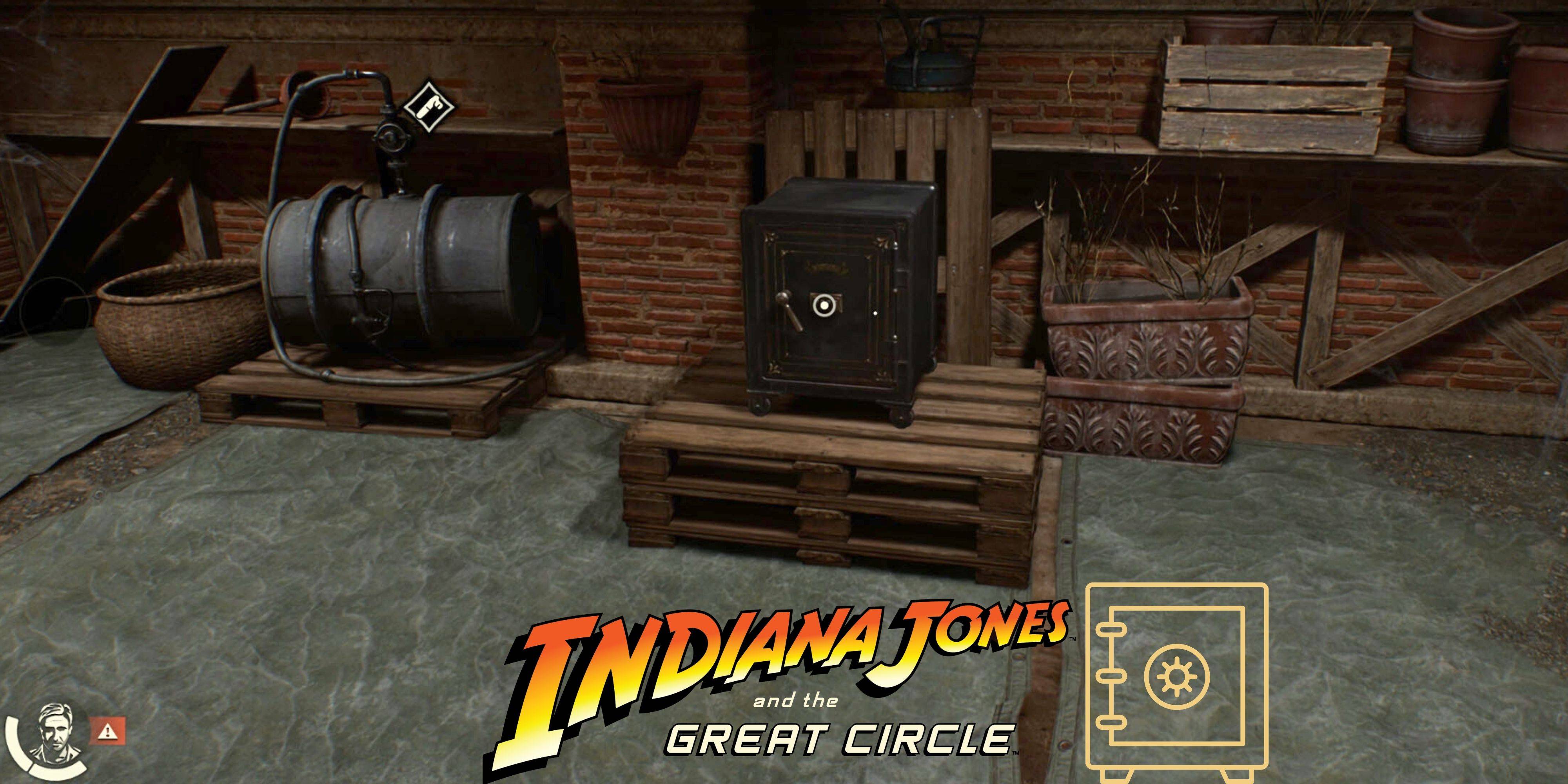 Indiana Jones Museum Safe Code Crackled