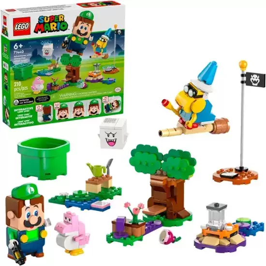 LEGO - Super Mario Adventures with Interactive Luigi Toy, Nintendo Gift 71440