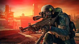 Sniper Shooter offline Game स्क्रीनशॉट 2