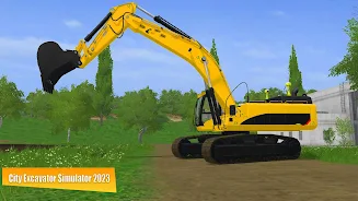 City Excavator Simulator 2023 Captura de pantalla 2