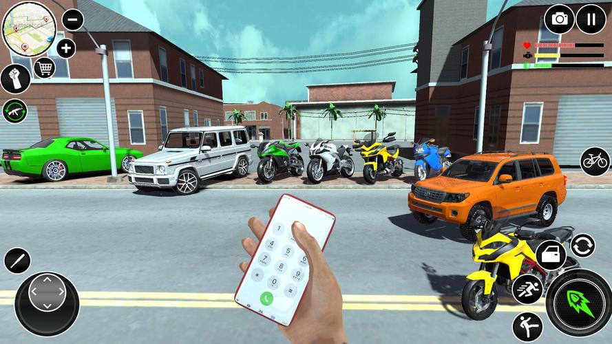 Indian Bike Game 3d Driving Captura de pantalla 2