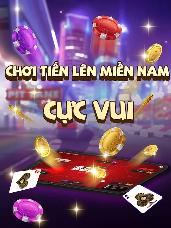 Tiến Lên: Tien len mien nam, tien len - OFFLINE Zrzut ekranu 0