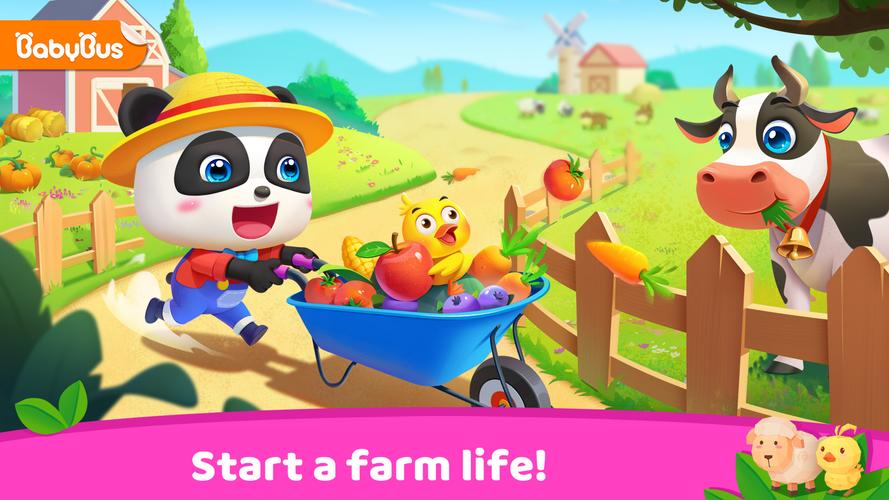 Little Panda's Town: My Farm Ekran Görüntüsü 0