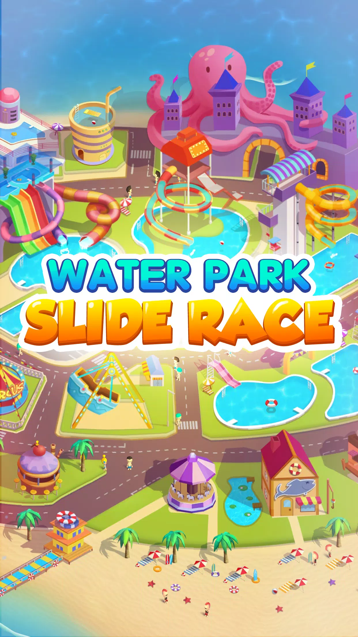 Waterpark: Slide Race Captura de pantalla 0