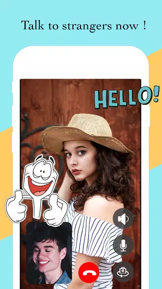 Live call - Stranger video cal スクリーンショット 3