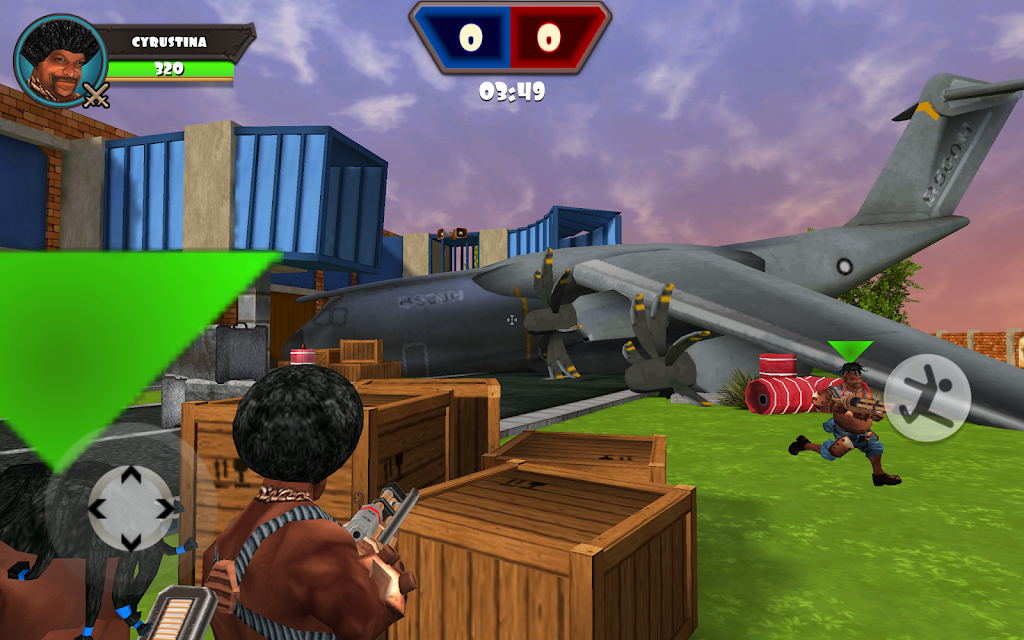 Airport Clash 3D - Minigun Sho應用截圖第1張