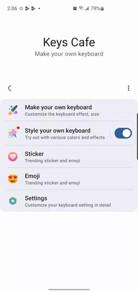 Keys Cafe - Make your keyboard Screenshot 0