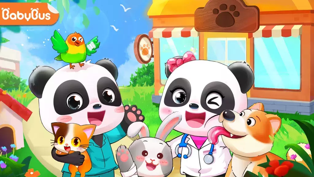 Baby Panda’s Pet Care Center Ekran Görüntüsü 0