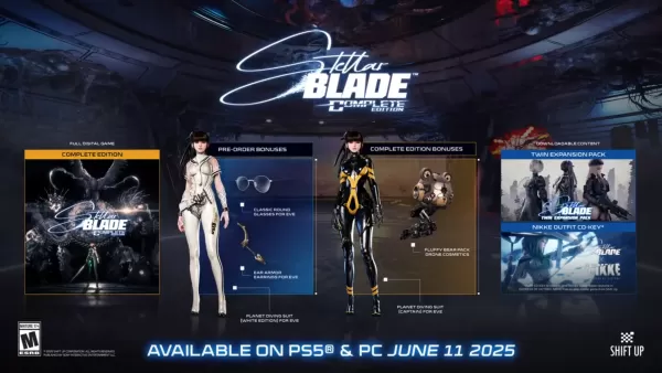 Sony Trailer Vaks: Lançamento Stellar Blade PC, 25 novas roupas, nova luta contra chefes revelados