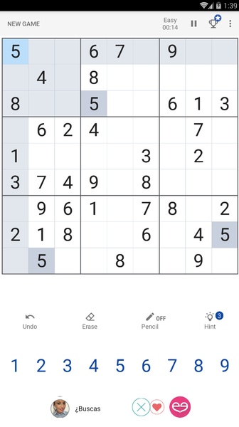 Sudoku - Classic Logic Puzzle Game Captura de tela 2