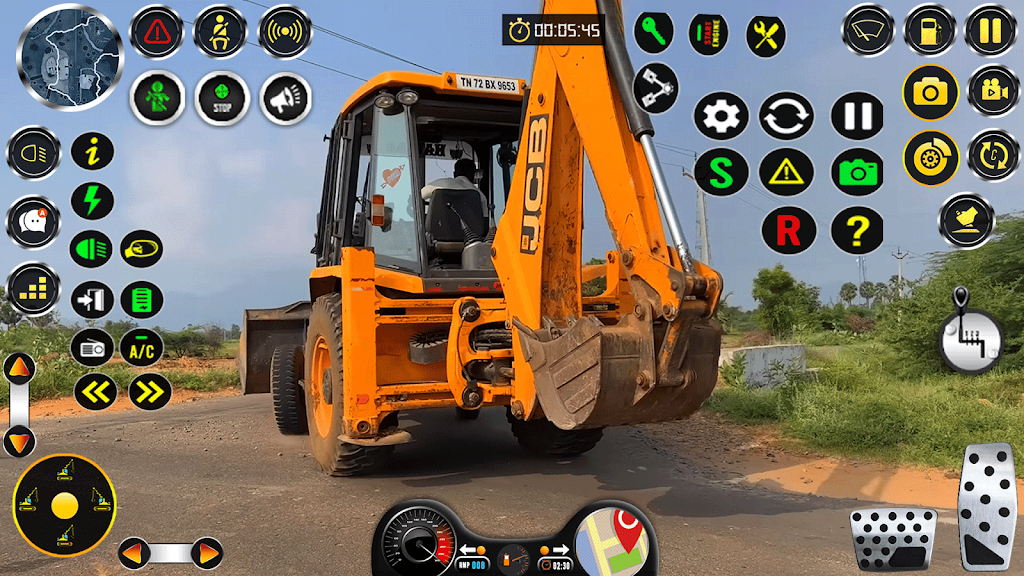 Real City JCB Construction 3D Tangkapan skrin 1