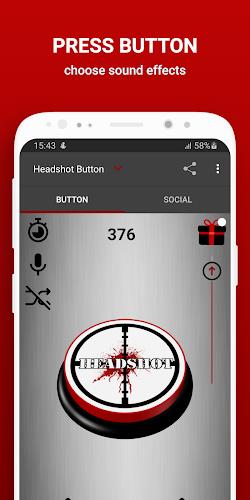 Boom Headshot Sound Button Tangkapan skrin 2