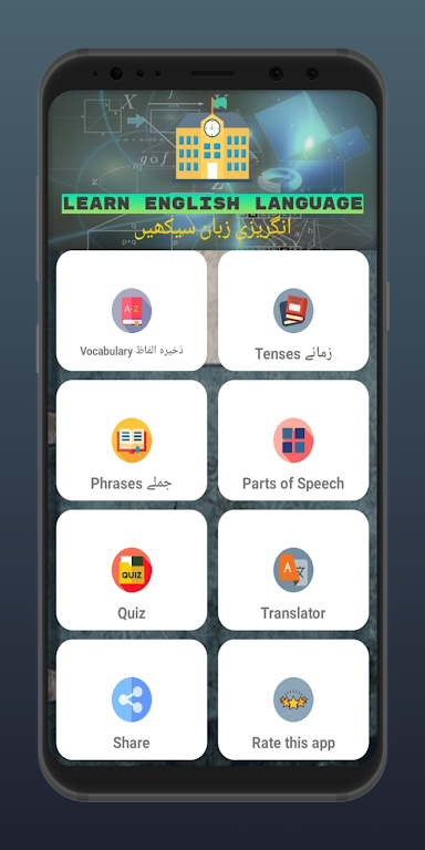 Learn English in Urdu Capture d'écran 1