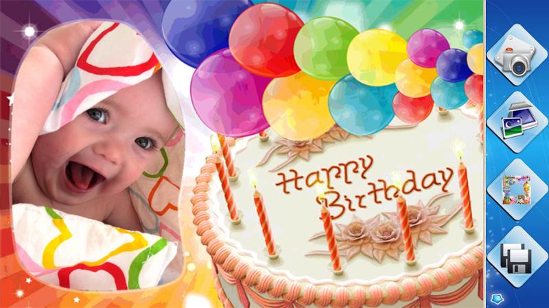 Birthday Frames Captura de pantalla 3