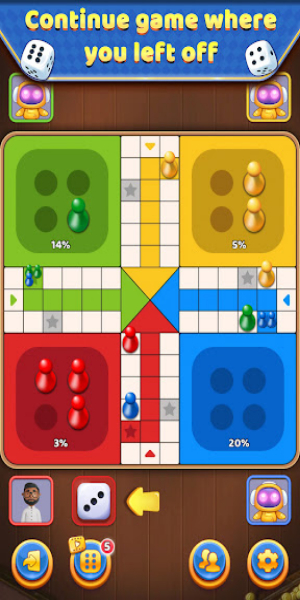 Ludo Offline: Dice Board Game スクリーンショット 3