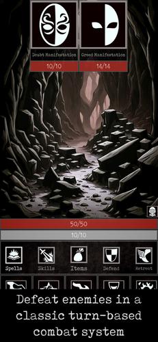 Grim Quest - Old School RPG Capture d'écran 1