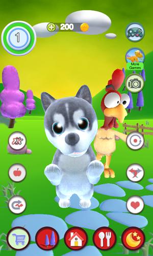 Talking Puppy And Chick Captura de tela 0
