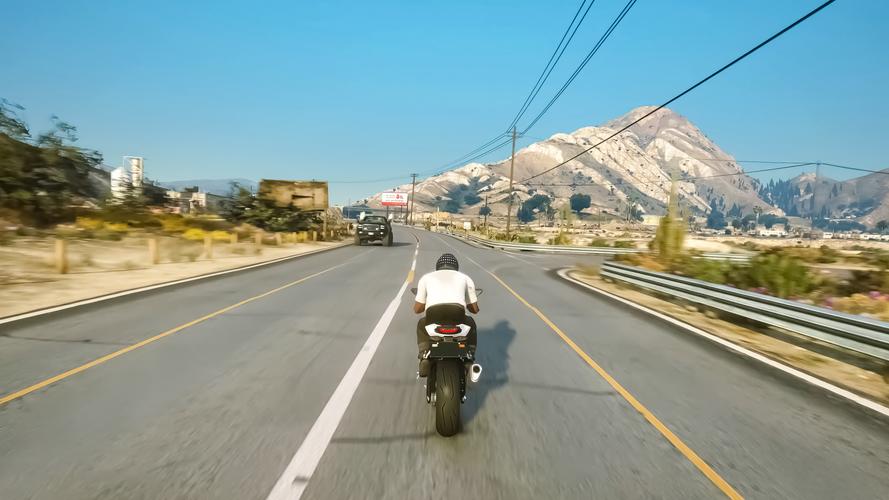 Highway Bike Traffic Racer 3D應用截圖第1張