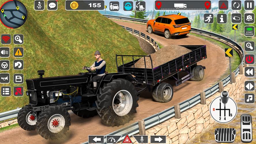 Tractor Driving Farming Games Captura de pantalla 0