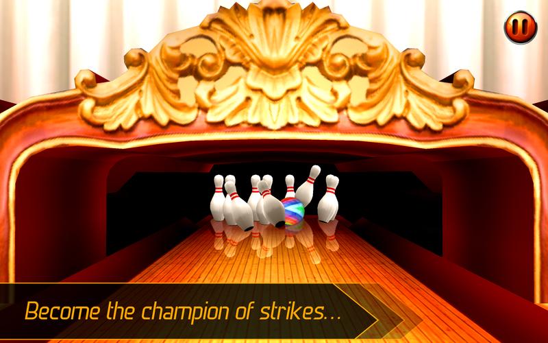 Bowling 3D Game Schermafbeelding 1