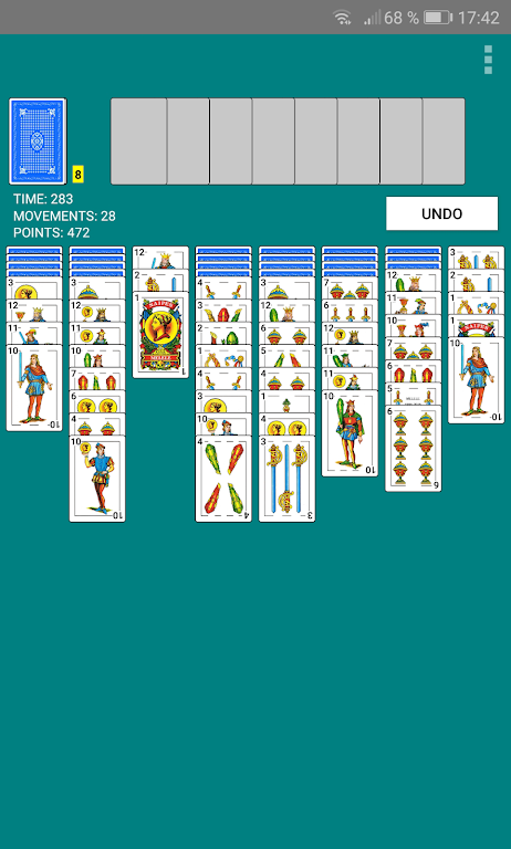 Spanish Spider Solitaire ภาพหน้าจอ 1