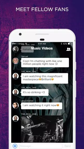 Metal Amino for Heavy Metal Music Fan Schermafbeelding 1