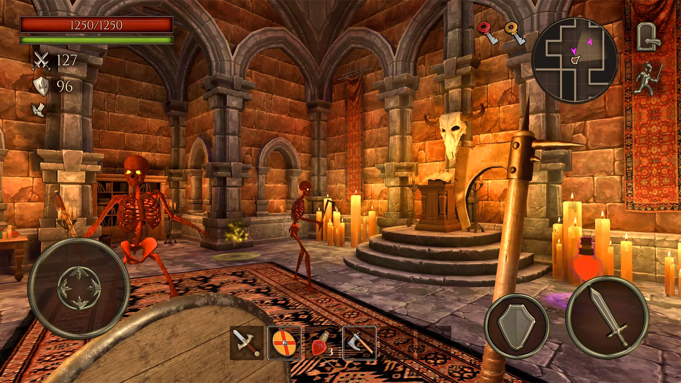 Ghoul Castle Schermafbeelding 2