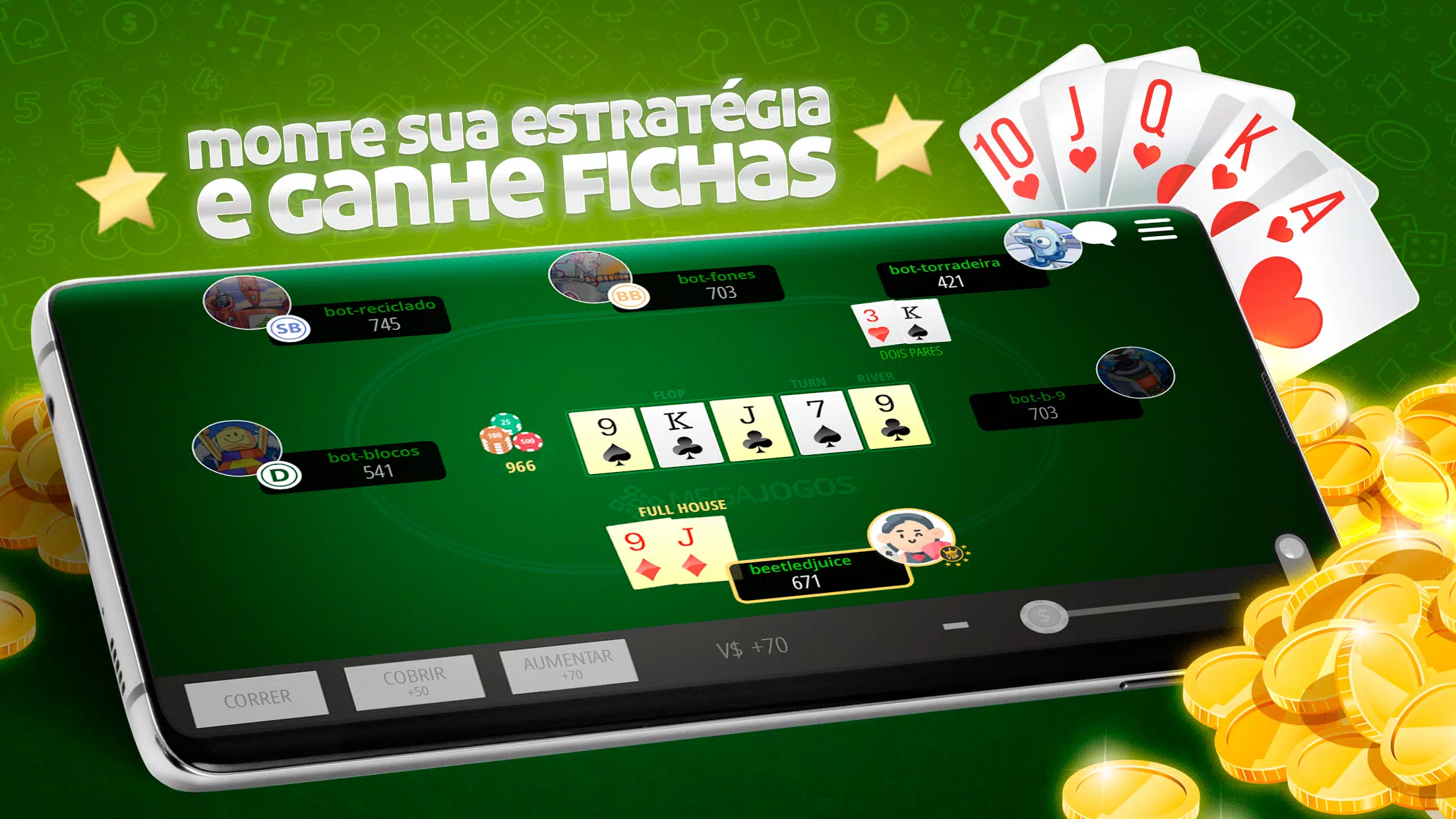 Poker Texas Hold’em Online スクリーンショット 0