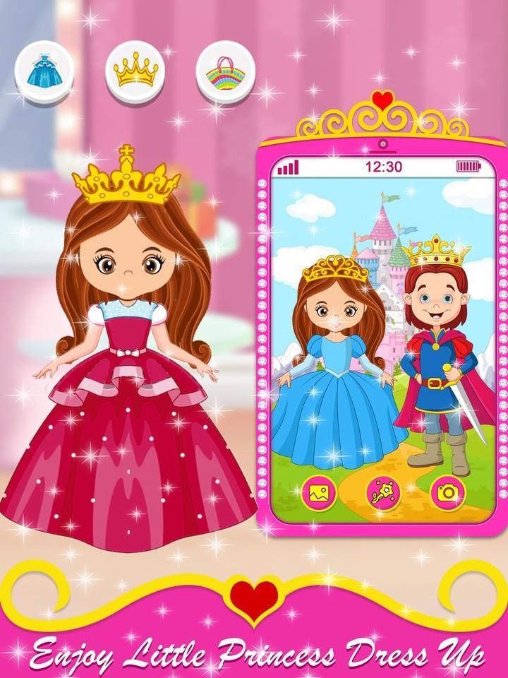 Princess Baby Phone Games स्क्रीनशॉट 2