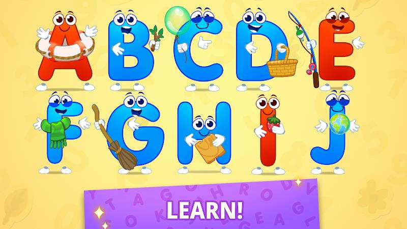 ABC kids! Alphabet, letters Captura de tela 2