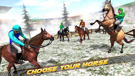 Dubai Racing Horse Games Скриншот 1