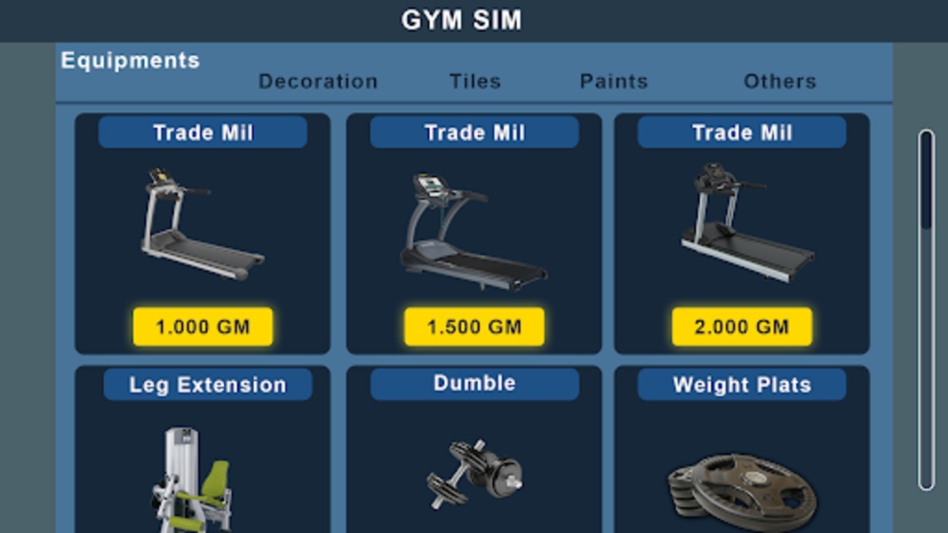 Gym simulator 24 : Gym Tycoon Скриншот 1