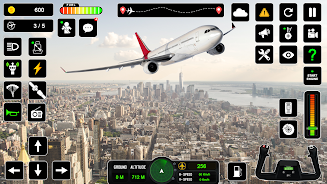 Airplane Flight Simulator Game ภาพหน้าจอ 3