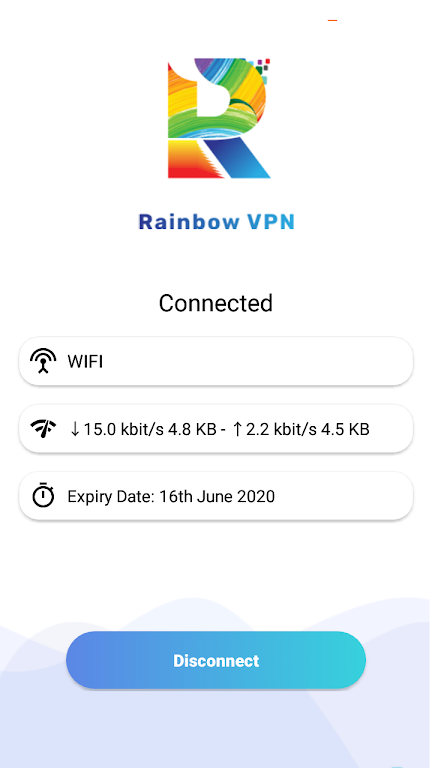 Rainbow VPN ภาพหน้าจอ 1