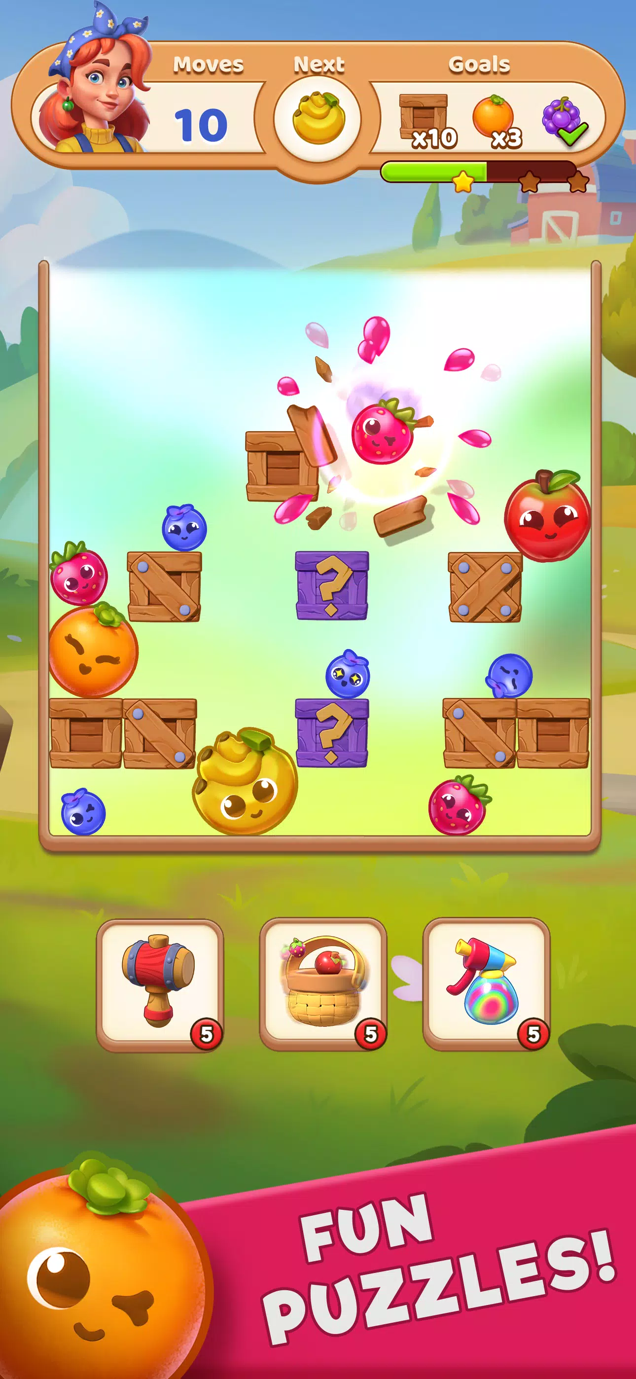 FruitFall! Скриншот 1