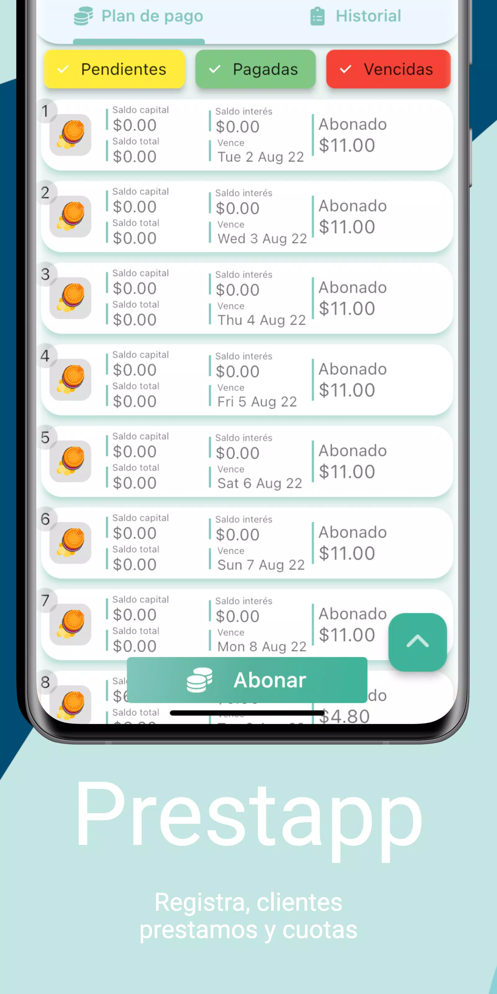 Collection Manager - Prestapp スクリーンショット 0