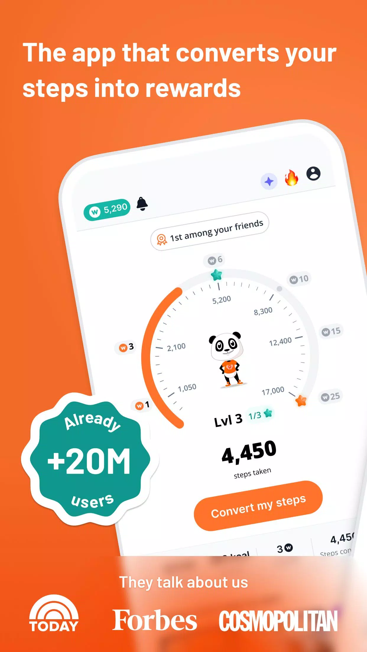 WeWard - The Walking App 스크린샷 0