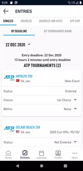 ATP PlayerZone स्क्रीनशॉट 2