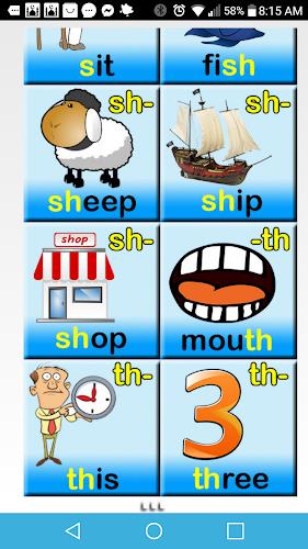 Phonics for Kids Captura de pantalla 2