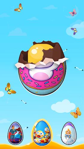 Surprise Eggs: Pop It Toys 3D Captura de pantalla 1