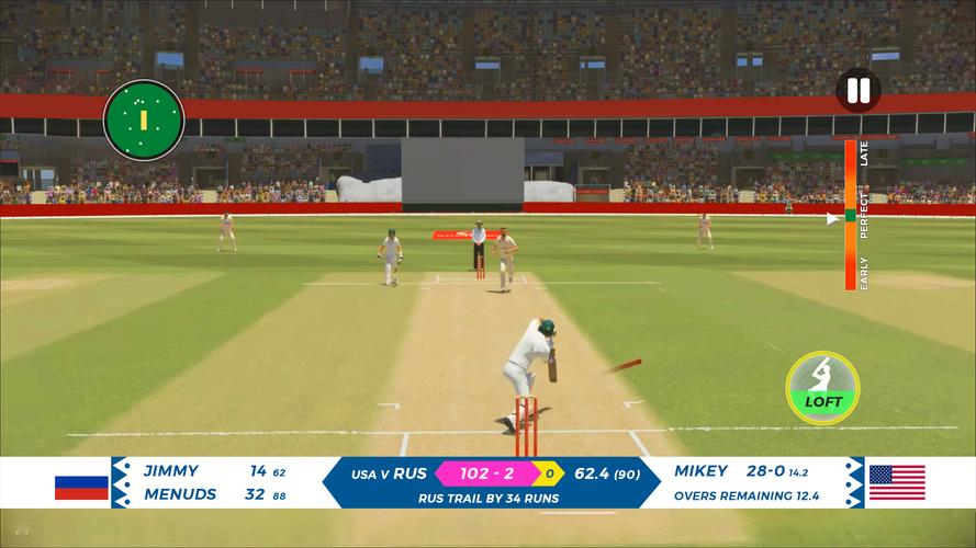 Real T20 Cricket Games 2023 ภาพหน้าจอ 3