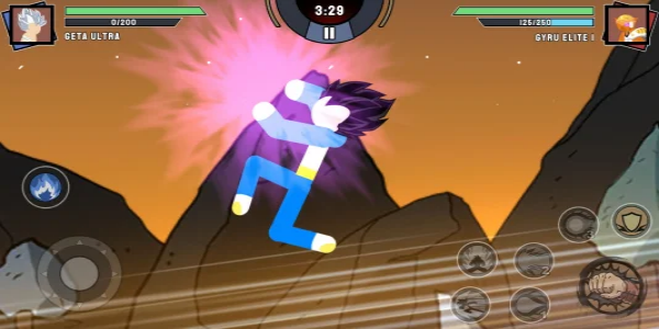 Stickman Warriors Скриншот 0