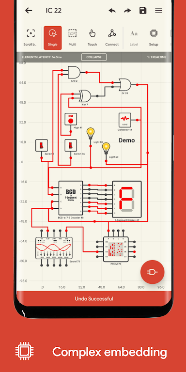 Logic Circuit Simulator Pro Mod Скриншот 1