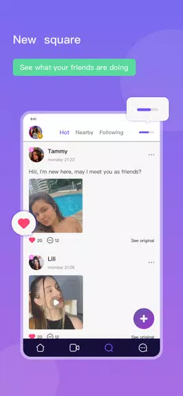 WOMO-Meet Funny Friends Tangkapan skrin 2